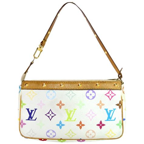 lv white multicolor|lv multicolor monogram bag.